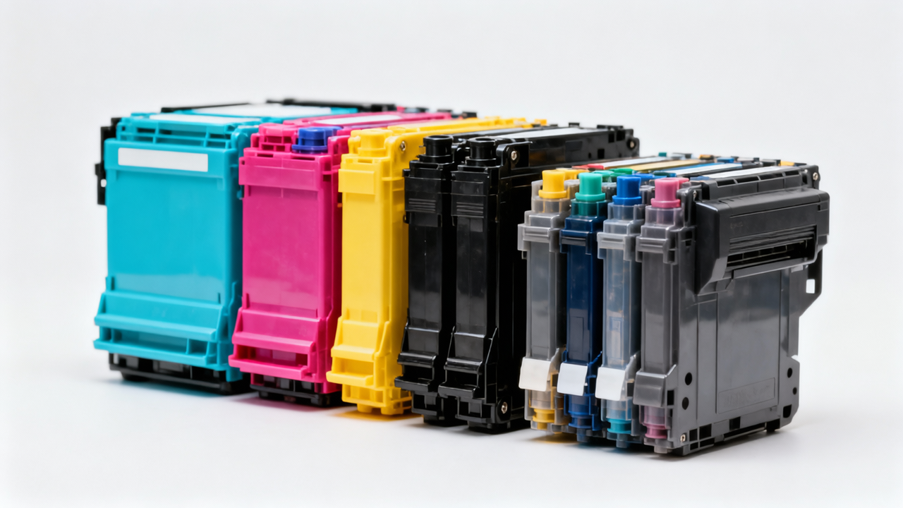 Toners e cartuchos CMYK